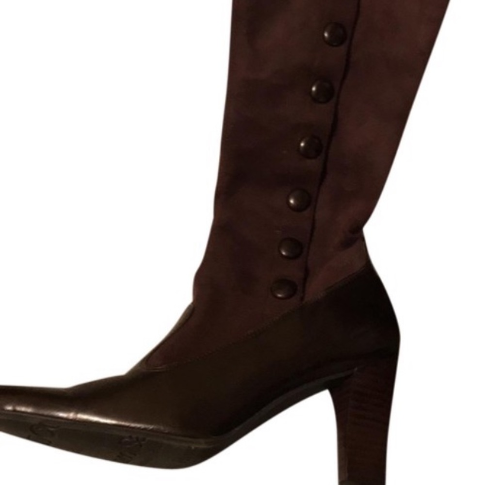 Franco Sarto Suede Leather boots